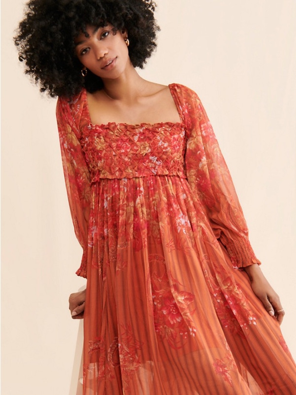 NWOT Free People Angel Eyes maxi dress  SZ M